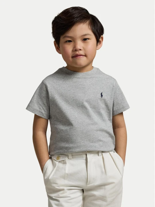 Zdjęcie produktu Polo Ralph Lauren T-Shirt 322832904039 Szary Regular Fit