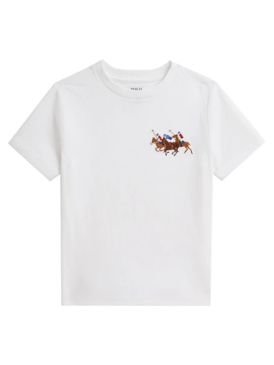 Zdjęcie produktu Polo Ralph Lauren T-Shirt 322A95734001 Biały Regular Fit