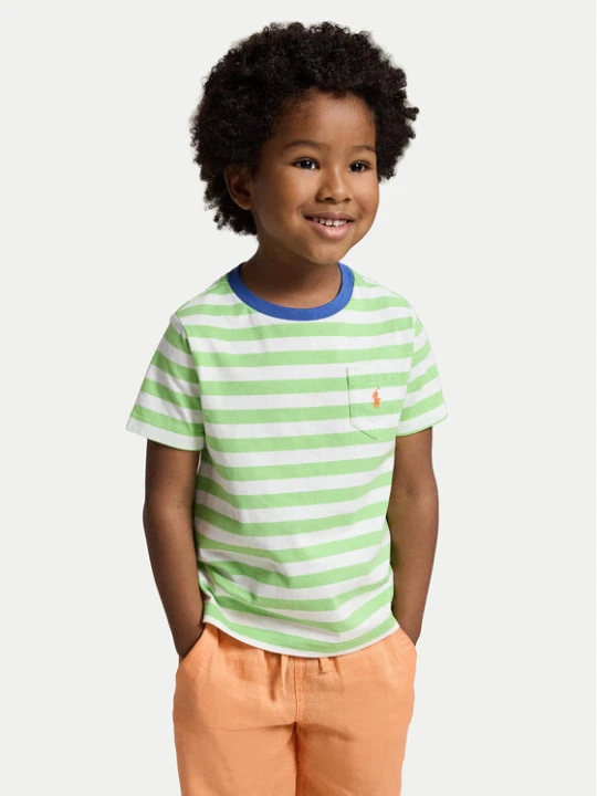 Zdjęcie produktu Polo Ralph Lauren T-Shirt 322B13586002 Zielony Regular Fit