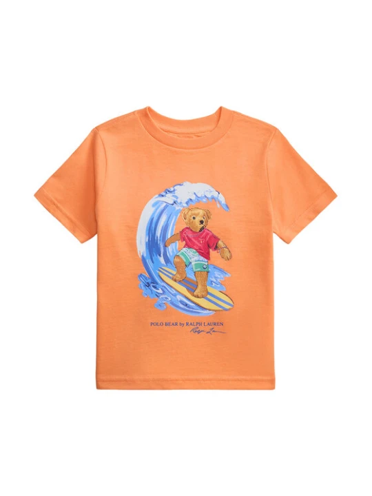 Zdjęcie produktu Polo Ralph Lauren T-Shirt 322B13589001 Pomarańczowy Regular Fit