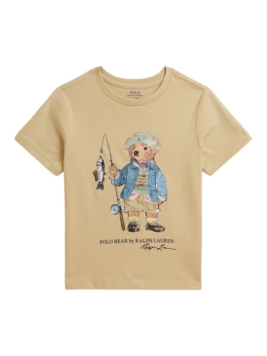 Zdjęcie produktu Polo Ralph Lauren T-Shirt 322B20172001 Beżowy Regular Fit
