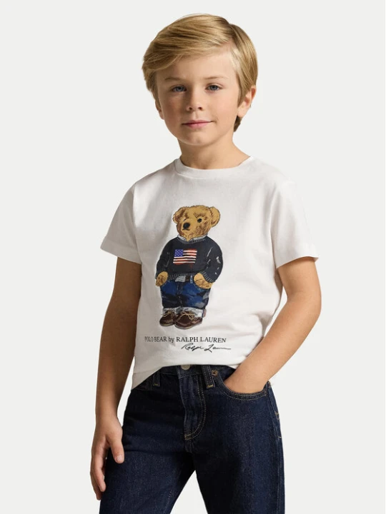 Zdjęcie produktu Polo Ralph Lauren T-Shirt 322P00508001 Biały Regular Fit