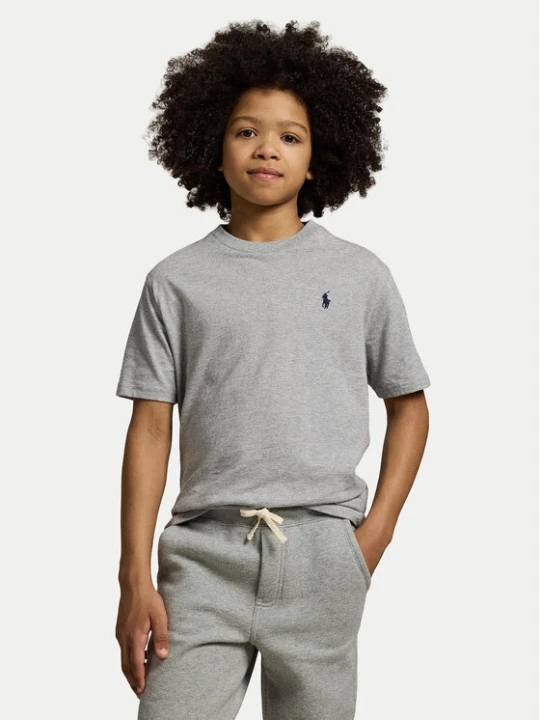 Zdjęcie produktu Polo Ralph Lauren T-Shirt 323832904039 Szary Regular Fit