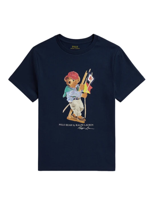 Zdjęcie produktu Polo Ralph Lauren T-Shirt 323A12428002 Granatowy Regular Fit