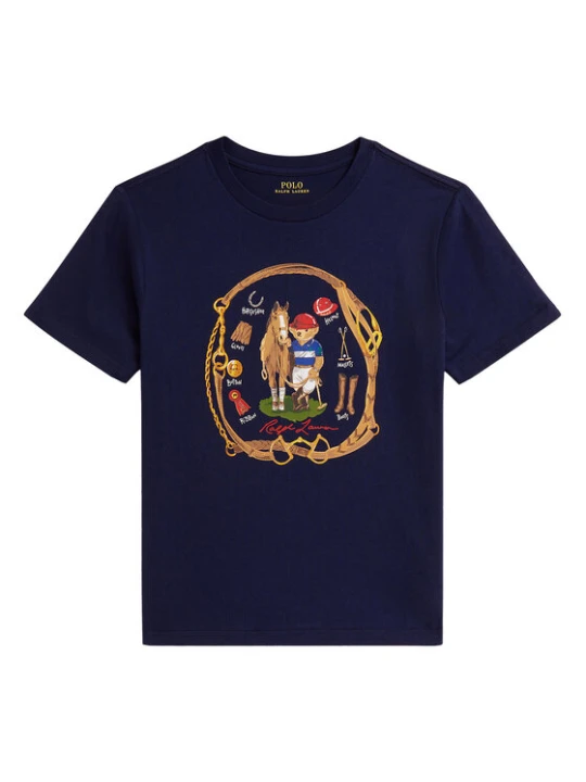 Zdjęcie produktu Polo Ralph Lauren T-Shirt 323A96608001 Granatowy Regular Fit