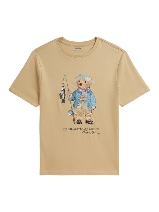Zdjęcie produktu Polo Ralph Lauren T-Shirt 323B20172001 Beżowy Regular Fit