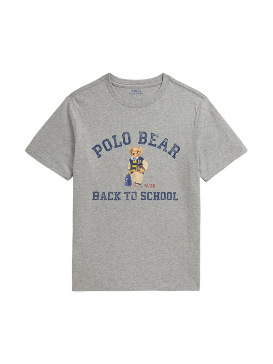 Zdjęcie produktu Polo Ralph Lauren T-Shirt 323B27334001 Szary Regular Fit