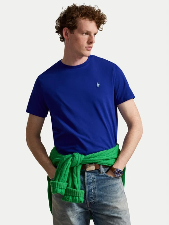 Zdjęcie produktu Polo Ralph Lauren T-Shirt 710671438529 Niebieski Regular Fit