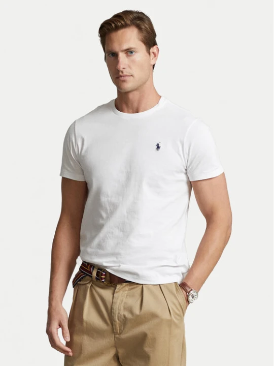 Zdjęcie produktu Polo Ralph Lauren T-Shirt 710680785 Biały Custom Slim Fit