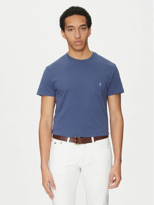 Zdjęcie produktu Polo Ralph Lauren T-Shirt 710704248257 Granatowy Classic Fit