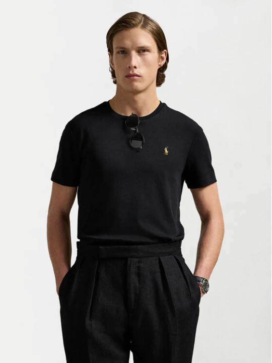 Zdjęcie produktu Polo Ralph Lauren T-Shirt 710740727 Czarny Slim Fit