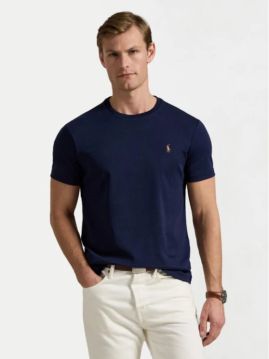 Zdjęcie produktu Polo Ralph Lauren T-Shirt 710740727 Granatowy Slim Fit