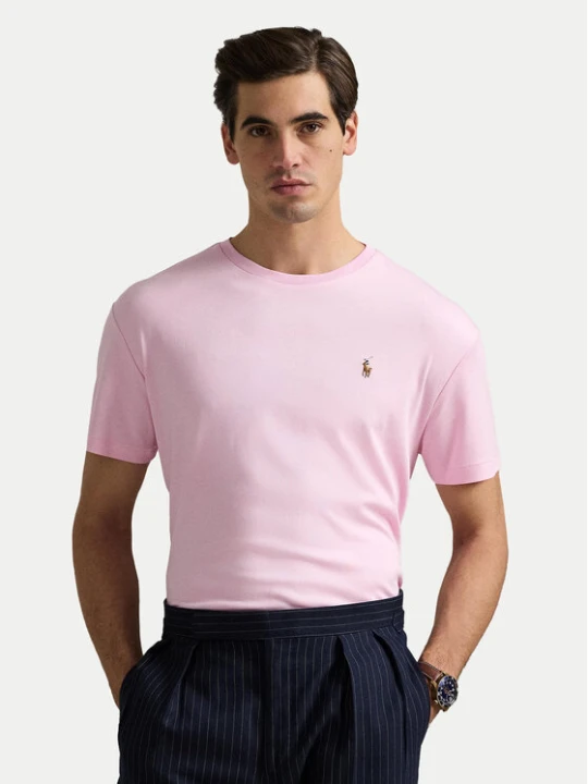Zdjęcie produktu Polo Ralph Lauren T-Shirt 710740727010 Różowy Slim Fit