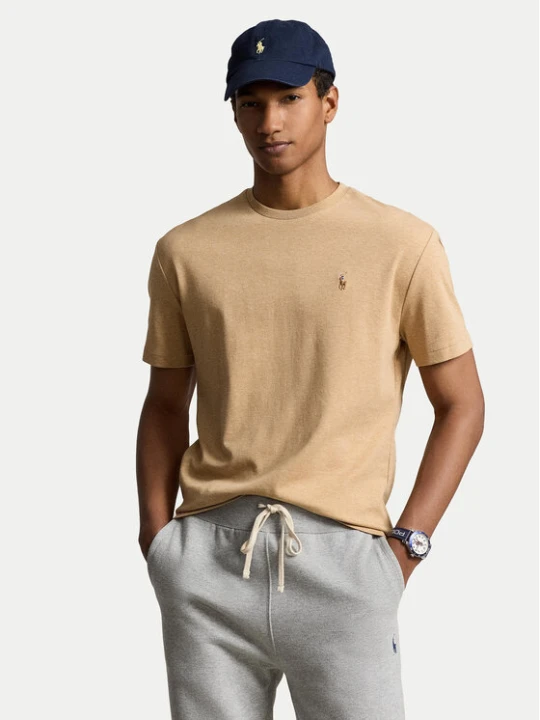 Zdjęcie produktu Polo Ralph Lauren T-Shirt 710740727072 Beżowy Slim Fit