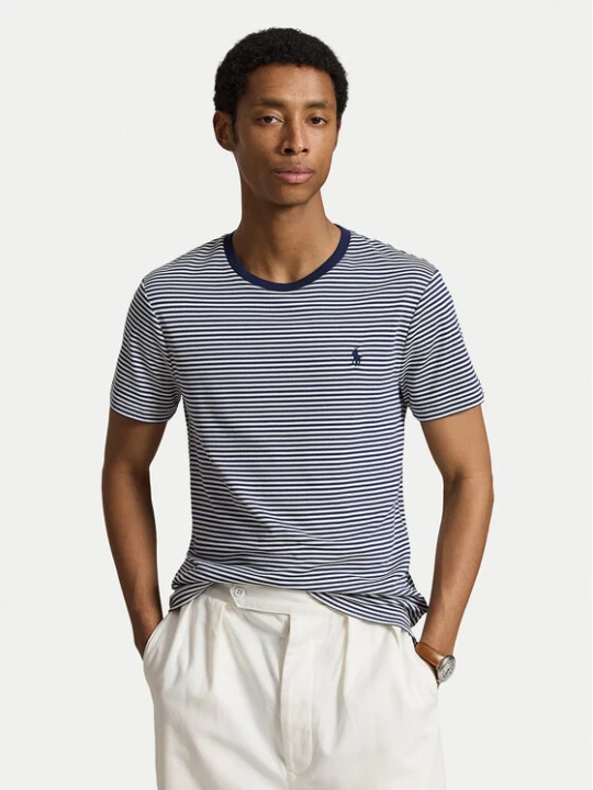 Zdjęcie produktu Polo Ralph Lauren T-Shirt 710944811500 Granatowy Regular Fit