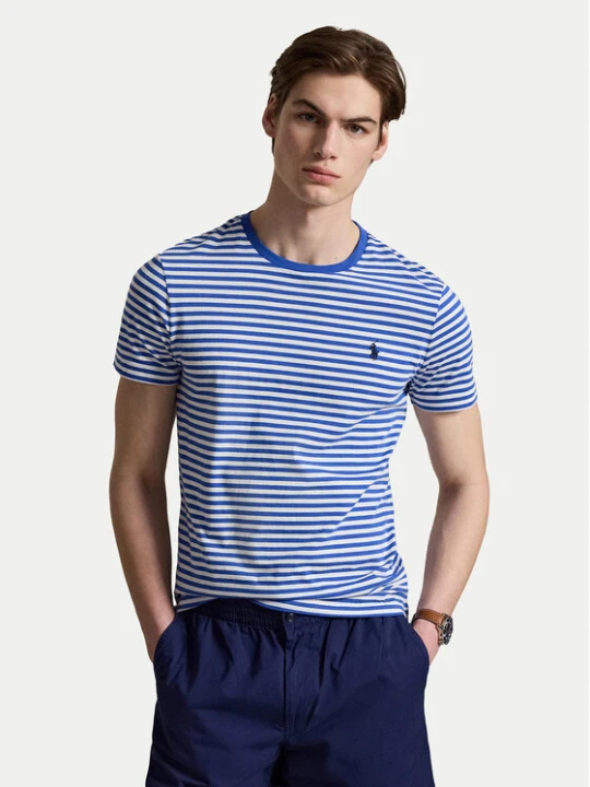 Zdjęcie produktu Polo Ralph Lauren T-Shirt 710956828505 Niebieski Regular Fit