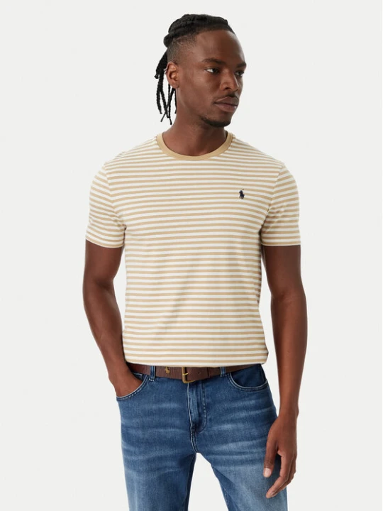 Zdjęcie produktu Polo Ralph Lauren T-Shirt 710956828507 Beżowy Regular Fit