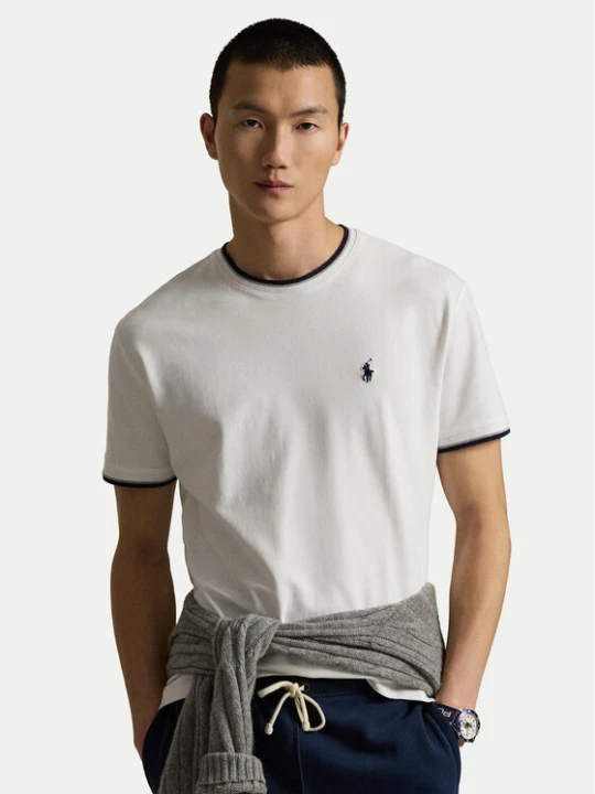Zdjęcie produktu Polo Ralph Lauren T-Shirt 710963492002 Biały Regular Fit
