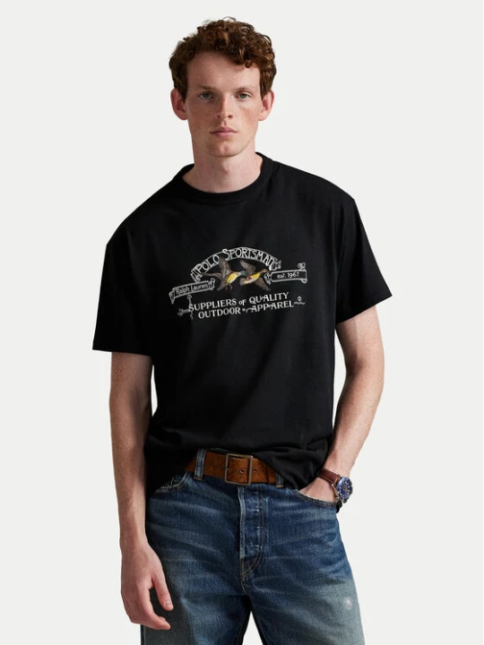 Zdjęcie produktu Polo Ralph Lauren T-Shirt 710981142001 Czarny Classic Fit