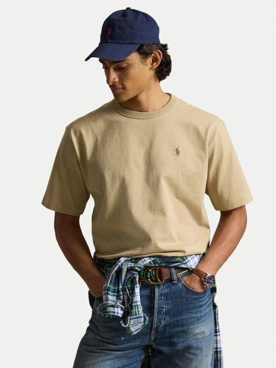 Zdjęcie produktu Polo Ralph Lauren T-Shirt 710A12979002 Beżowy Regular Fit