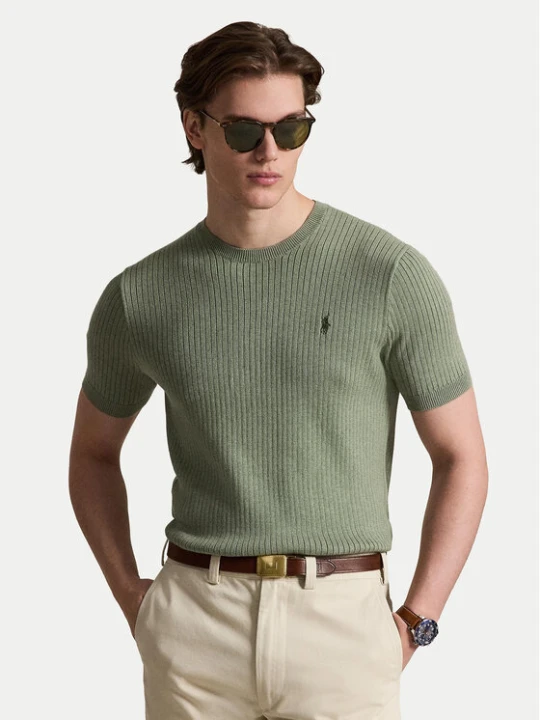 Zdjęcie produktu Polo Ralph Lauren T-Shirt 710B13892006 Zielony Regular Fit