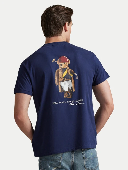 Zdjęcie produktu Polo Ralph Lauren T-Shirt 710B16610001 Granatowy Regular Fit