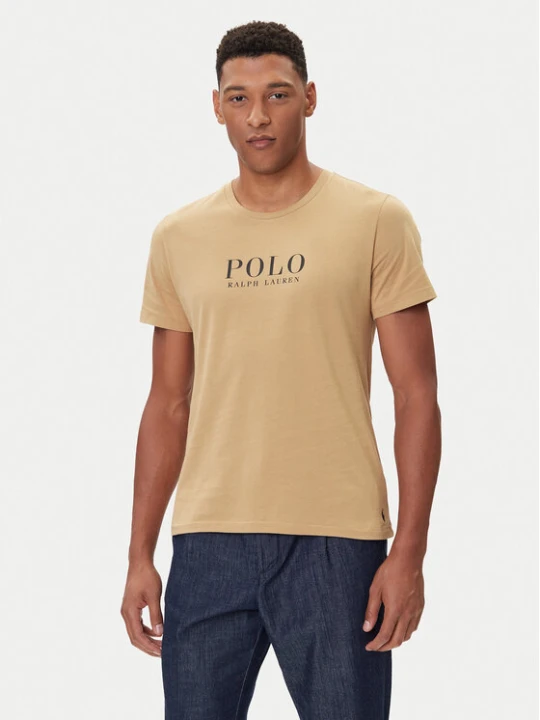 Zdjęcie produktu Polo Ralph Lauren T-Shirt 714899613023 Beżowy Regular Fit