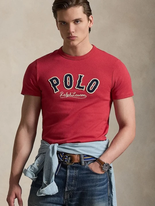 Zdjęcie produktu Polo Ralph Lauren t-shirt bawełniany różowy