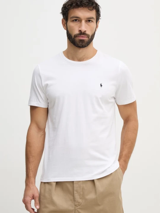 Zdjęcie produktu Polo Ralph Lauren t-shirt bawełniany biały