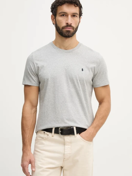 Zdjęcie produktu Polo Ralph Lauren t-shirt bawełniany szary
