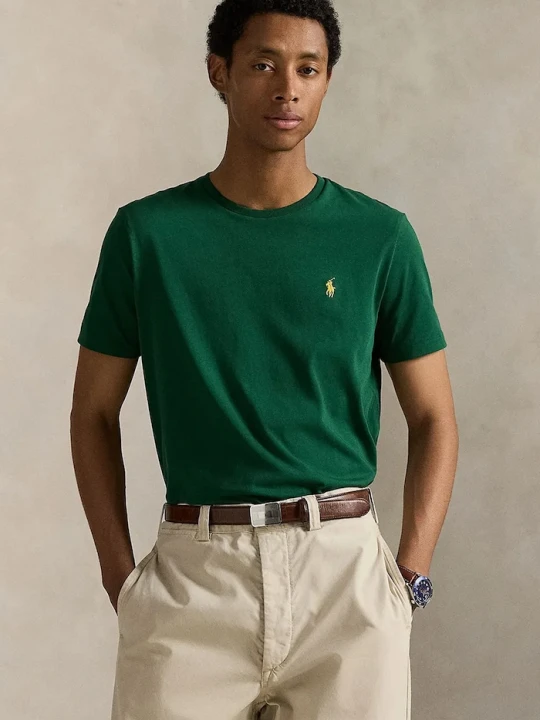 Zdjęcie produktu Polo Ralph Lauren t-shirt bawełniany zielony