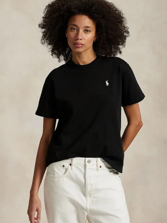 Zdjęcie produktu Polo Ralph Lauren t-shirt bawełniany czarny