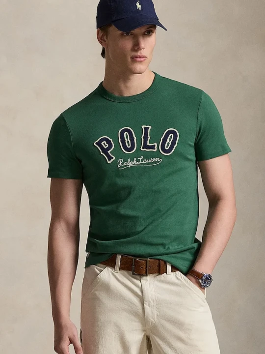 Zdjęcie produktu Polo Ralph Lauren t-shirt bawełniany zielony