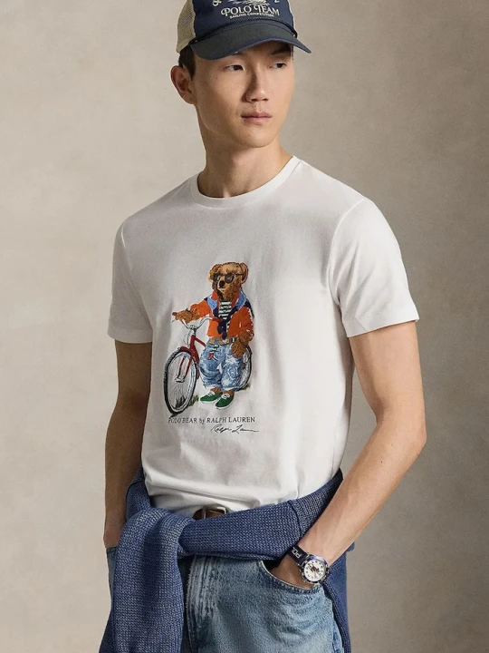 Zdjęcie produktu Polo Ralph Lauren t-shirt bawełniany biały
