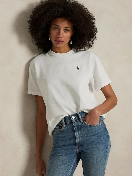 Zdjęcie produktu Polo Ralph Lauren t-shirt bawełniany biały