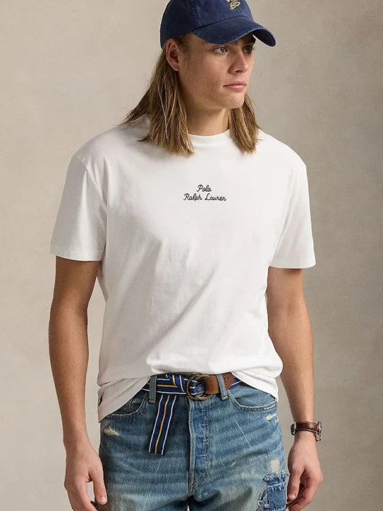 Zdjęcie produktu Polo Ralph Lauren t-shirt bawełniany biały