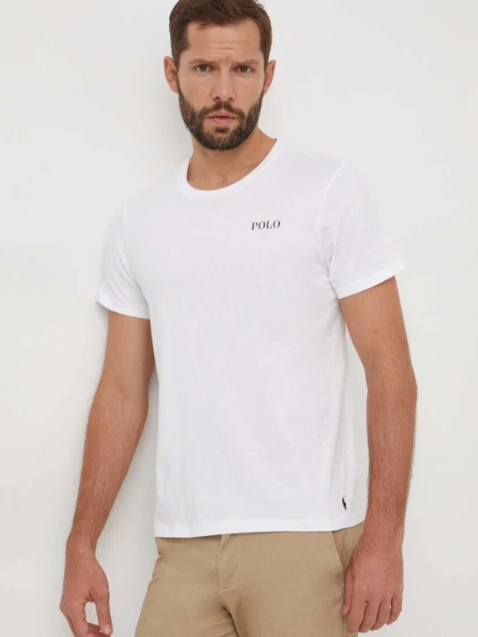 Zdjęcie produktu Polo Ralph Lauren t-shirt bawełniany biały