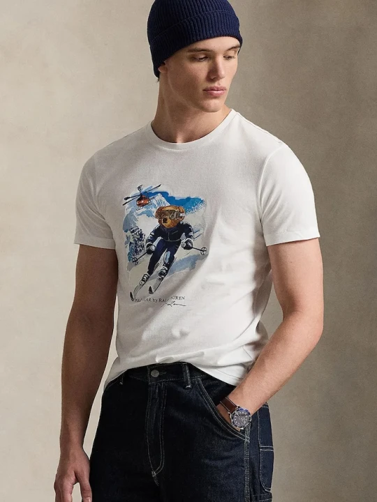 Zdjęcie produktu Polo Ralph Lauren t-shirt bawełniany biały