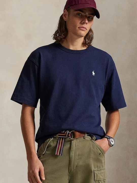 Zdjęcie produktu Polo Ralph Lauren t-shirt bawełniany Tee granatowy