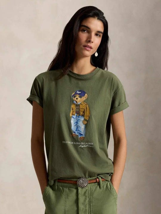 Zdjęcie produktu POLO RALPH LAUREN T-shirt Bear | Regular Fit zielony