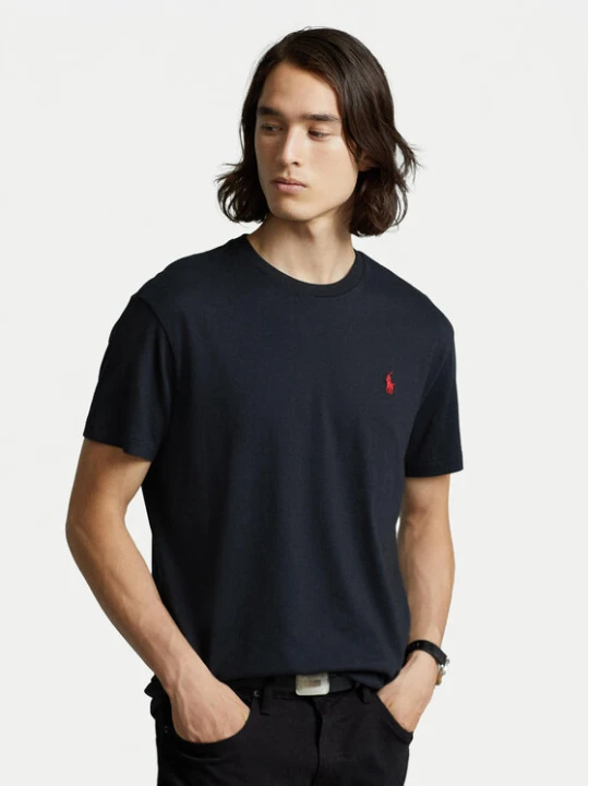 Zdjęcie produktu Polo Ralph Lauren T-Shirt Bsr 710680785 Czarny Custom Slim Fit