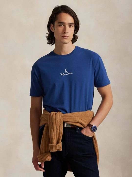 Zdjęcie produktu POLO RALPH LAUREN T-shirt | Classic fit granatowy