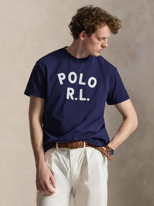 Zdjęcie produktu POLO RALPH LAUREN T-shirt | Classic fit granatowy