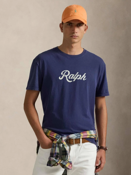 Zdjęcie produktu POLO RALPH LAUREN T-shirt | Classic fit granatowy