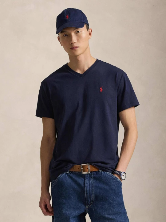 Zdjęcie produktu POLO RALPH LAUREN T-shirt | Classic fit granatowy