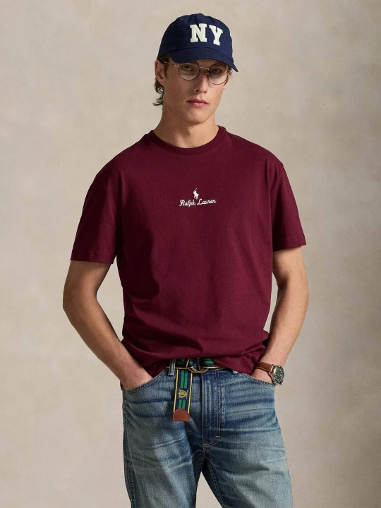 Zdjęcie produktu POLO RALPH LAUREN T-shirt | Classic fit bordowy