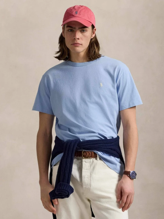 Zdjęcie produktu POLO RALPH LAUREN T-shirt | Classic fit błękitny