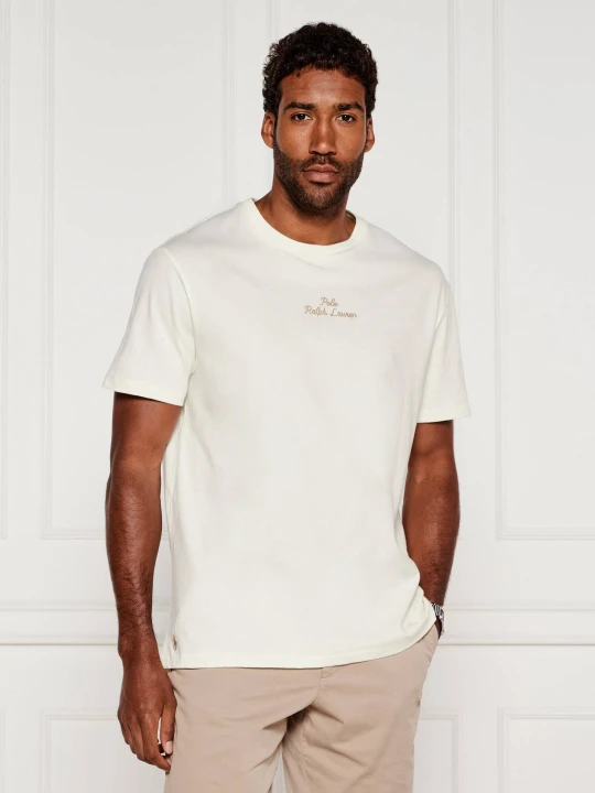 Zdjęcie produktu POLO RALPH LAUREN T-shirt | Classic fit kremowy