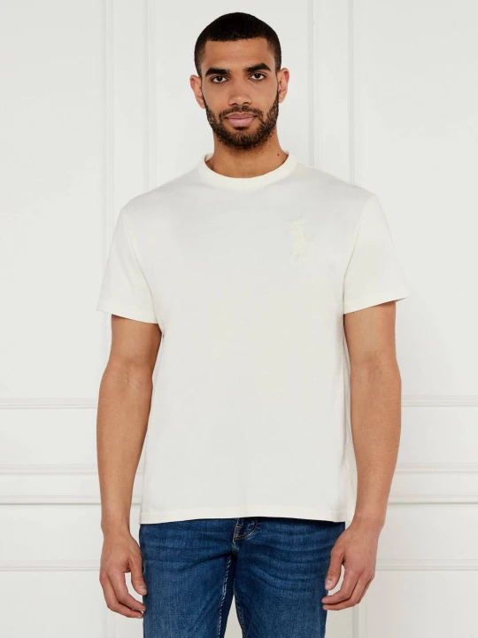 Zdjęcie produktu POLO RALPH LAUREN T-shirt | Classic fit kremowy