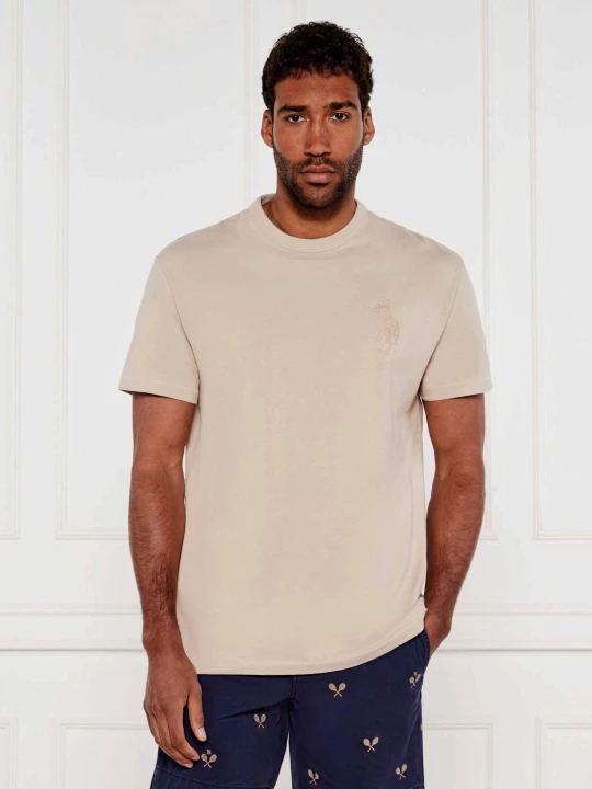 Zdjęcie produktu POLO RALPH LAUREN T-shirt | Classic fit beżowy
